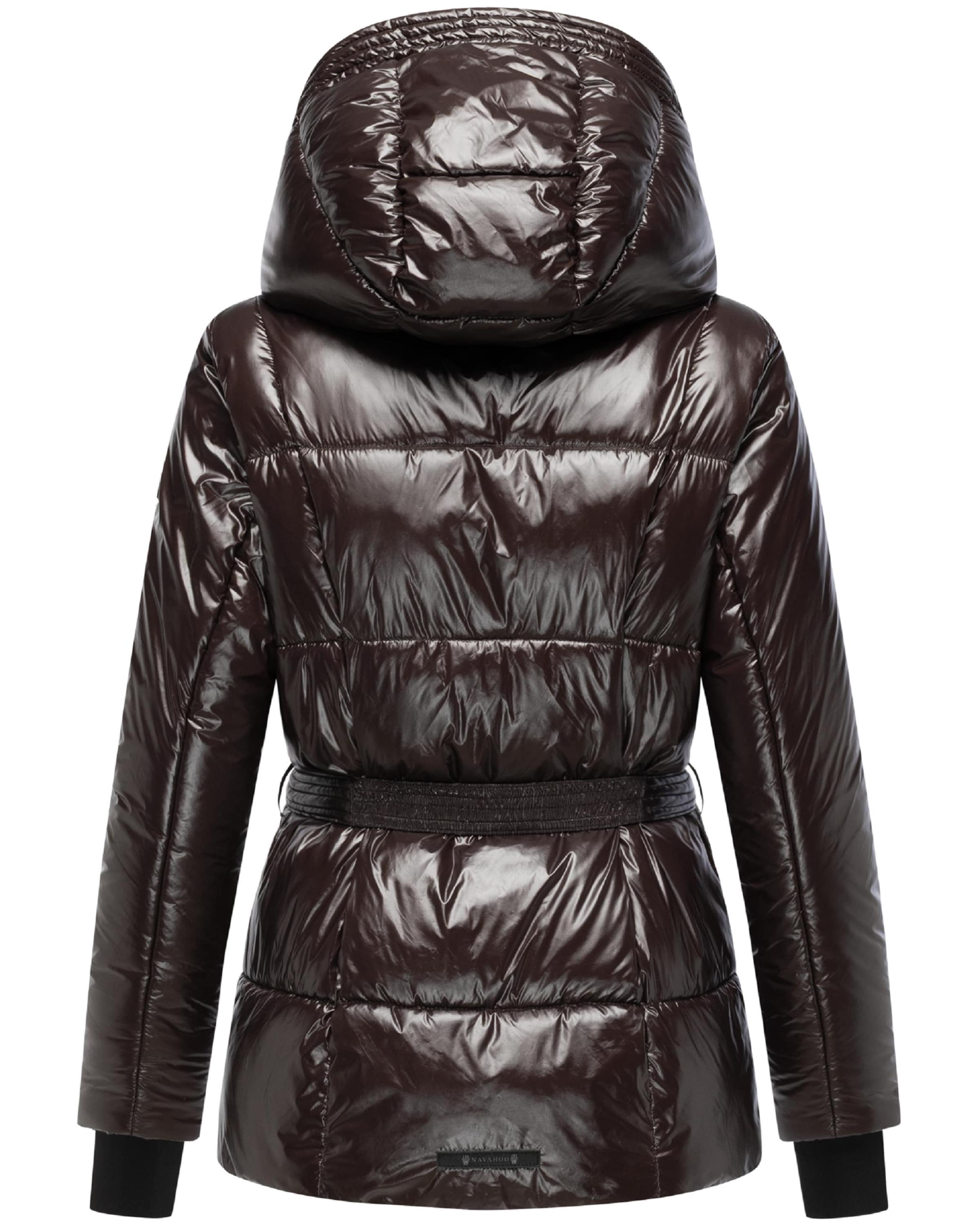 NAVAHOO Performance Jacket 'Eisglanz 14' in Brown