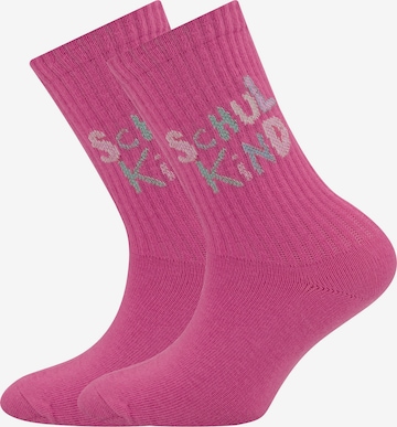 EWERS Носки в Ярко-розовый: спереди