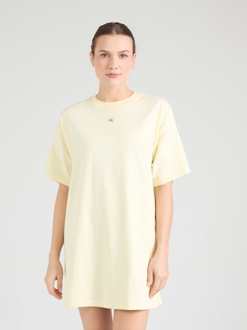 Calvin Klein Jeans Šaty - Biela: predná strana