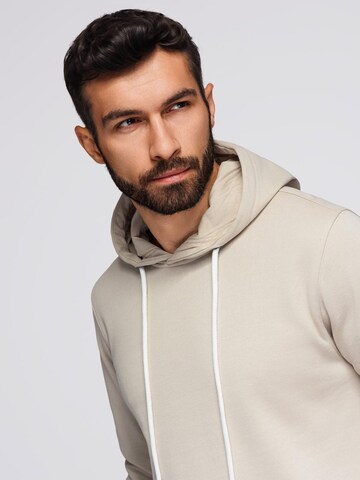 Ombre Sweatshirt 'OM-SSBN-0177' in Beige