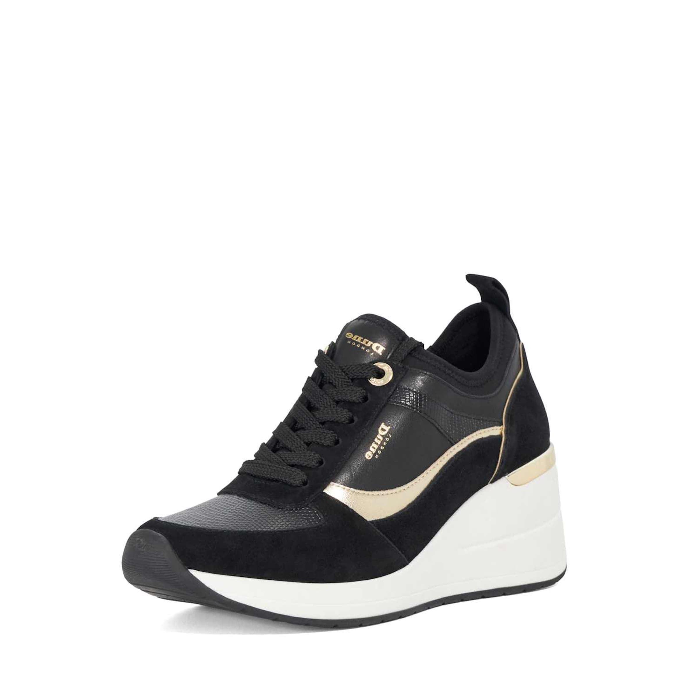 Dune LONDON Sneaker in Schwarz: Vorderseite