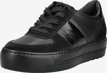 Paul Green Sneakers in Black: front