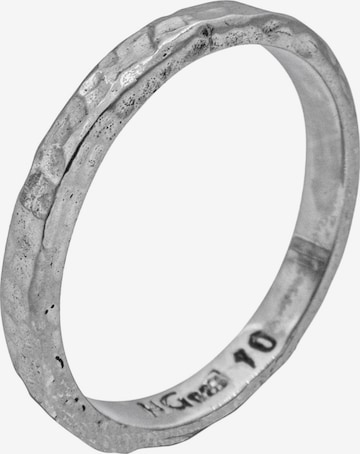 Haze&Glory Ring 'Zion' in Silver: front