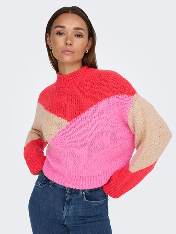 JDY Pullover 'Kilian' in Rot: Vorderseite