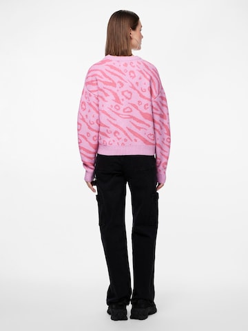 PIECES Sweater 'JEO' in Pink