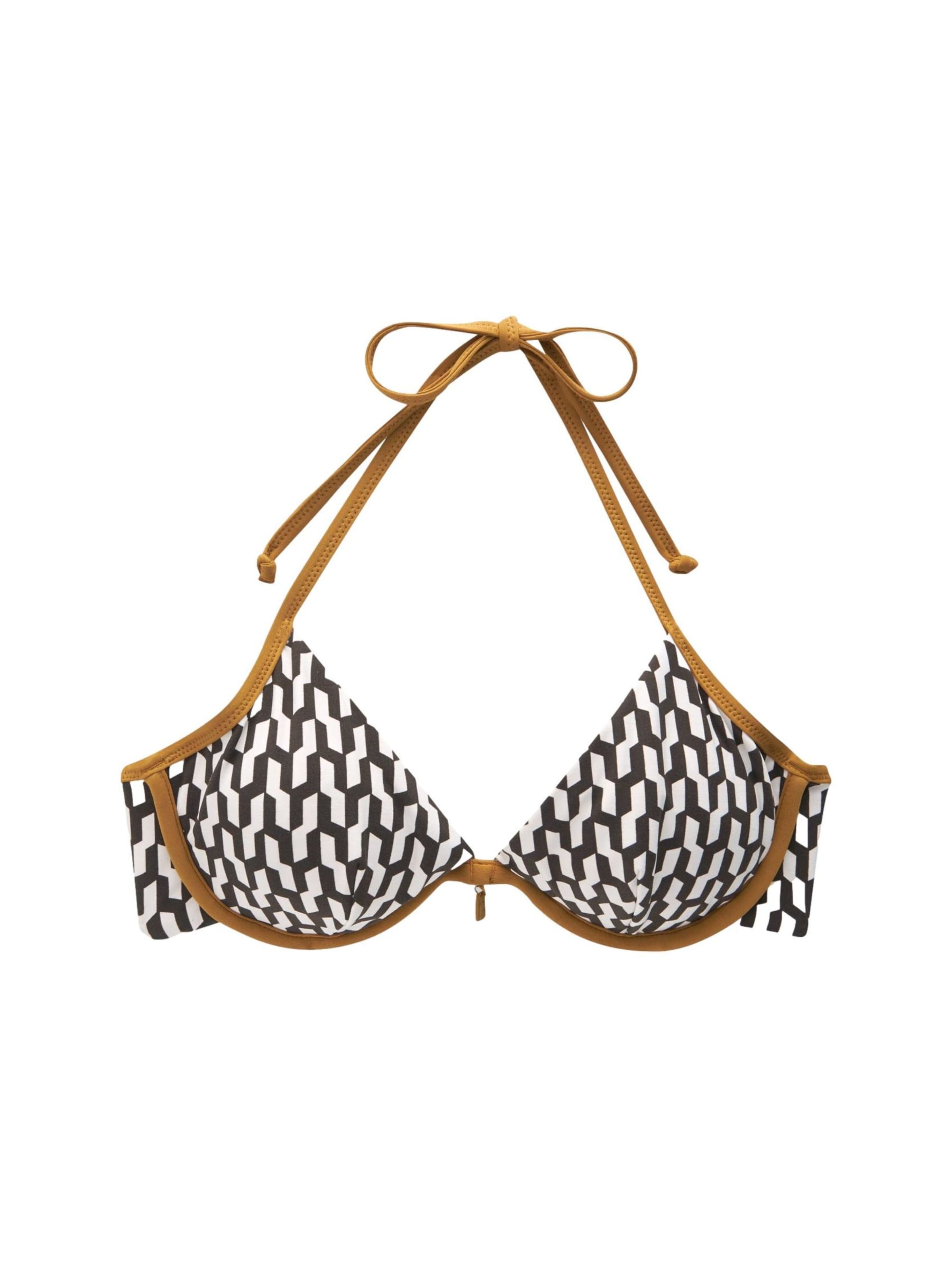 Next Triangel Bikinitop 'Scion' in Zwart: voorkant