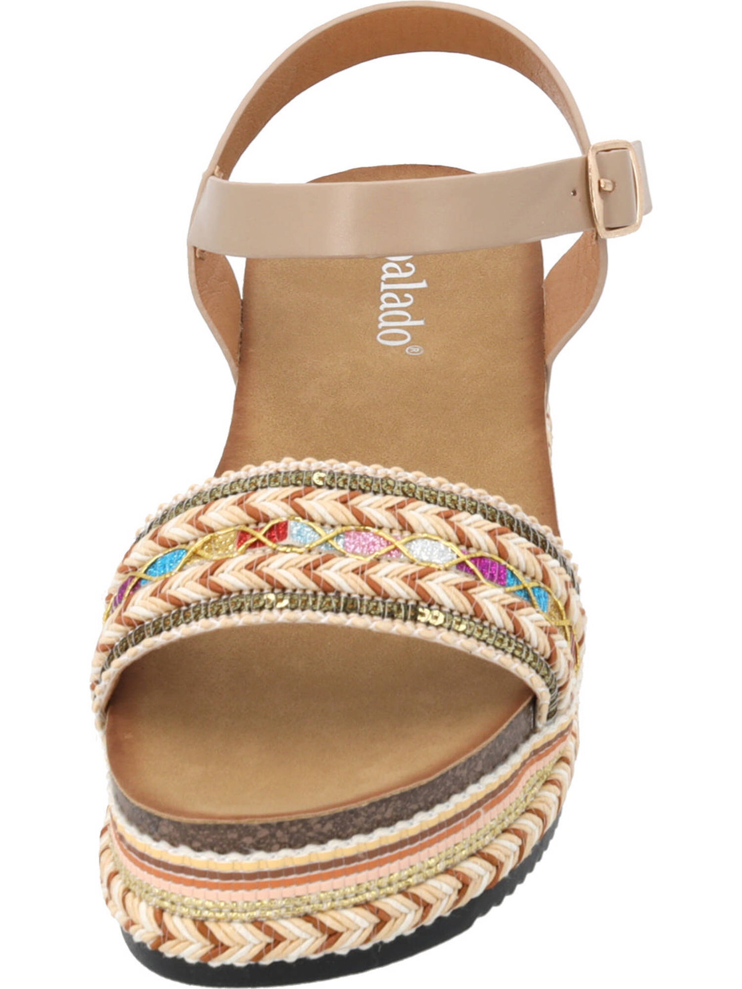 Palado Sandals in Beige