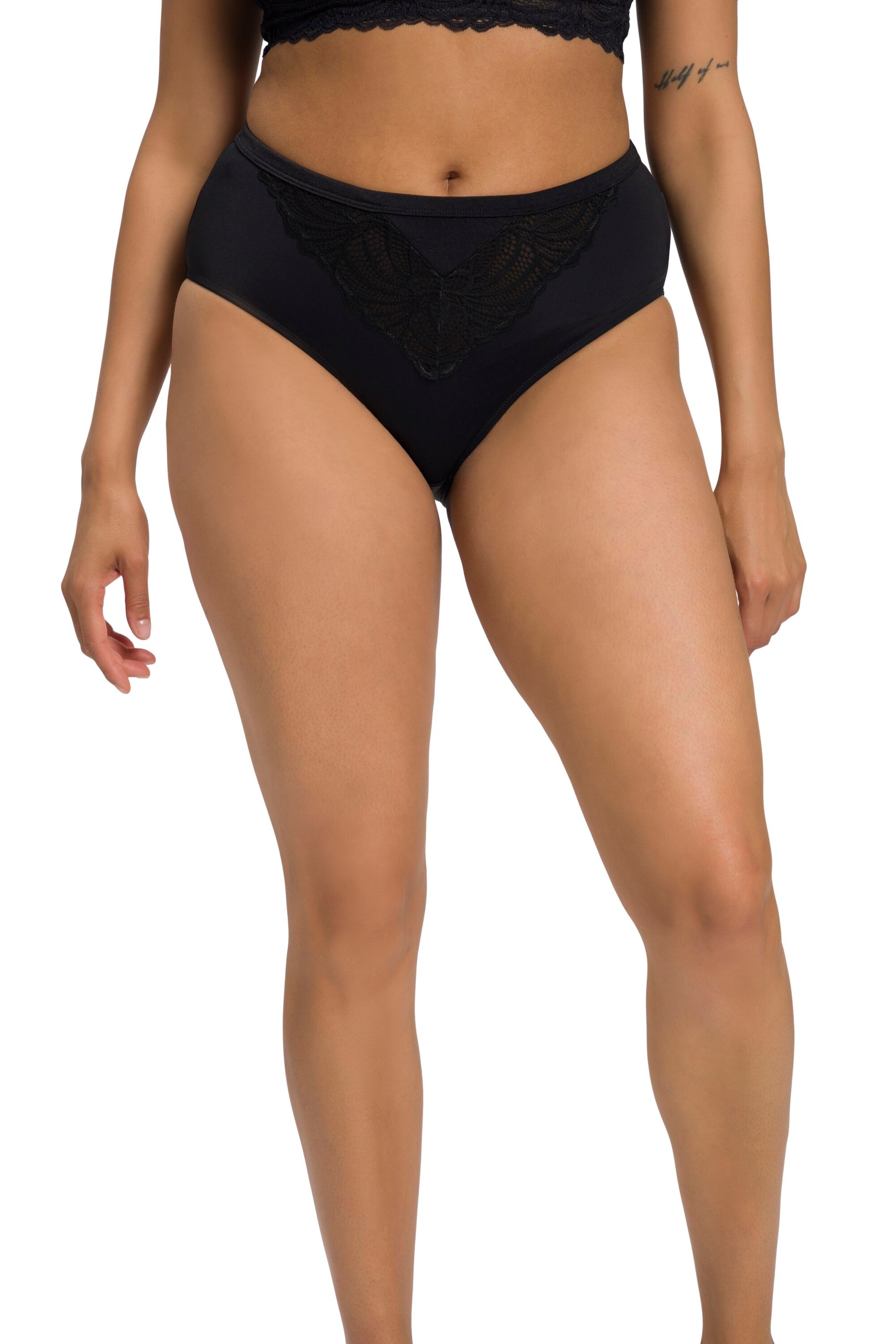 Ulla Popken Püksikud, värv must: eest vaates