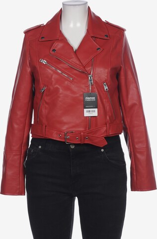 Pull&Bear Jacke XL in Rot: predná strana