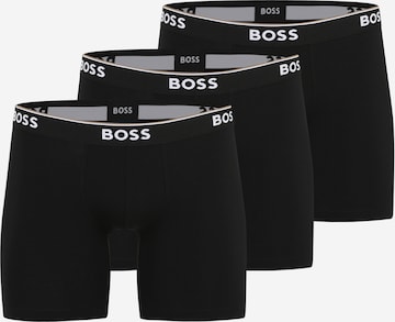 BOSS Bokserishortsit värissä musta: etupuoli