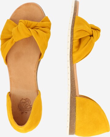 Apple of Eden Sandals in Yellow