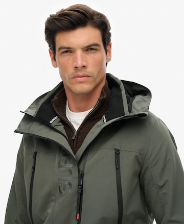 Veste mi-saison Superdry en vert