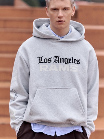 Felpa 'NFL Los Angeles' di Pull&Bear in grigio