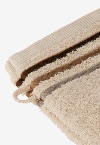 SCHIESSER Washcloth 'Skyline Color' in Beige