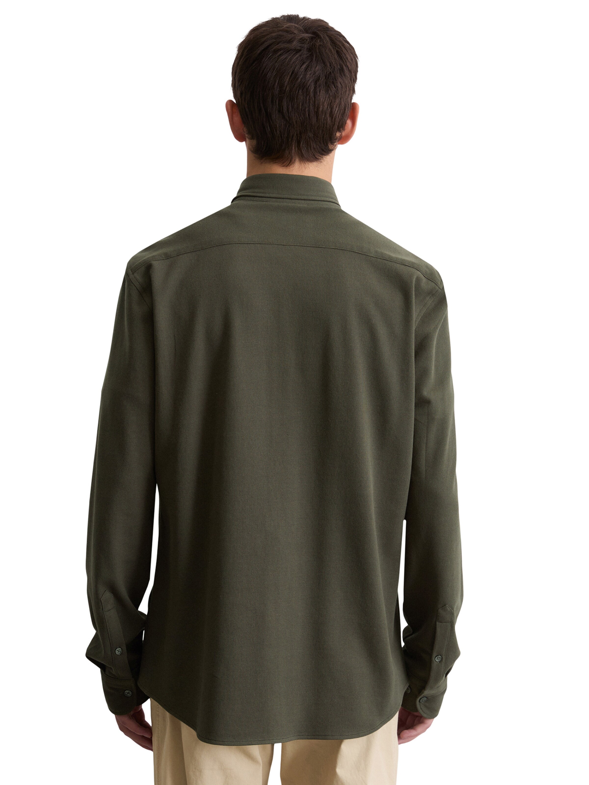 Marc O'Polo Regular fit Button Up Shirt in Green