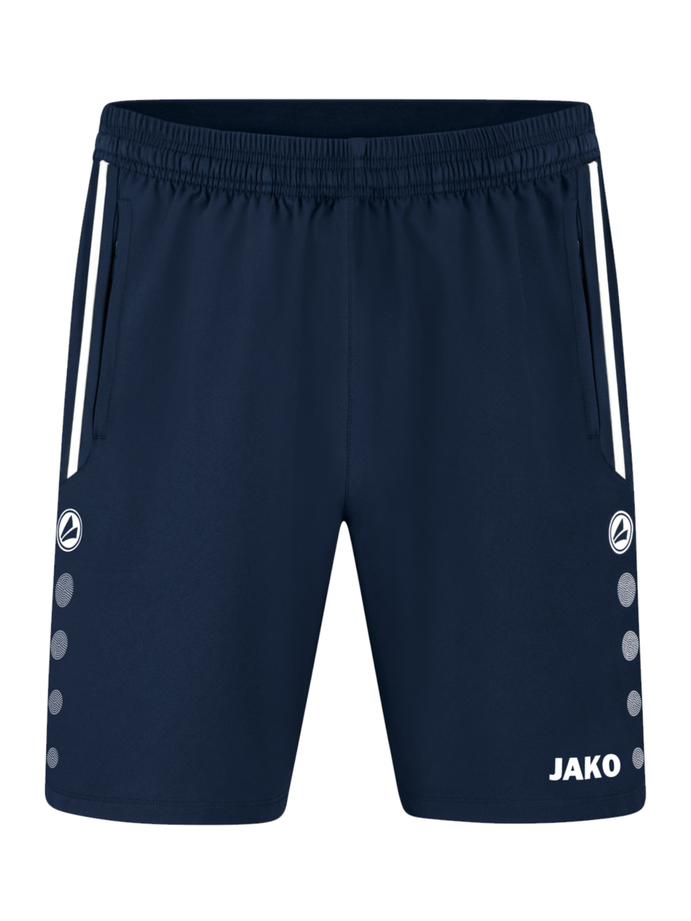 JAKO Workout Pants in Blue: front