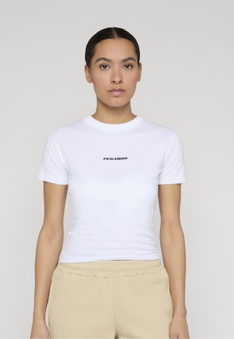 Pegador - Camiseta 'Yona' en blanco: frente