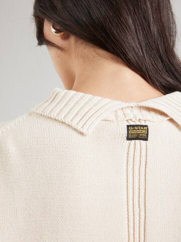 Pull-over 'Milano' G-STAR en beige