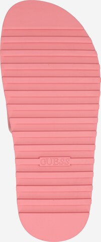 GUESS Pantolette 'FABETZA' in Pink