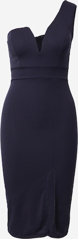 WAL G. - Vestido de bainha 'GIGI' em azul: frente