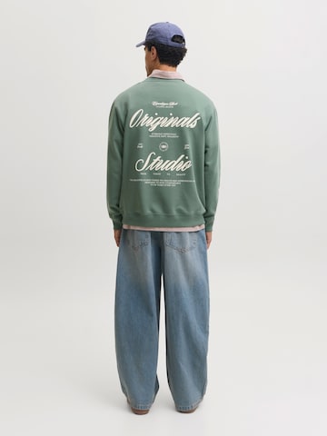 Felpa 'JORNORREBRO' di JACK & JONES in verde: frontale