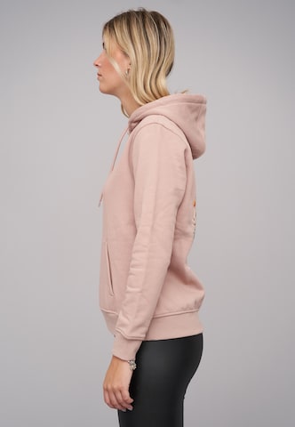 Cloud5ive Sweatshirt 'Good Things Coming' in Roze
