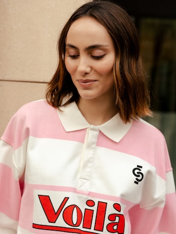 Crās Koszulka ' Sistacras ' w kolorze różowy