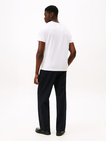 Tricou de la TOMMY HILFIGER pe alb