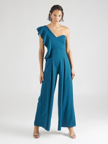 WAL G. Jumpsuit in Blauw: voorkant