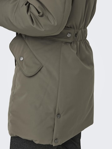 ONLY Vinterparka 'ONLNEWPRISKA' i brun