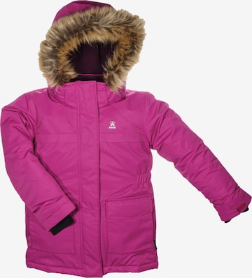 Kamik Outdoor jacket 'KATY' in Pink: front