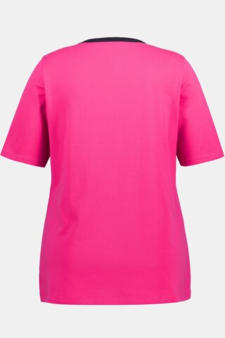 Ulla Popken T-Shirt in Pink