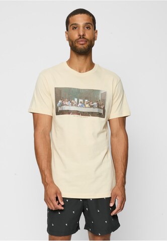 MT Men Shirt 'Can´t Hang With Us' in Beige: Vorderseite
