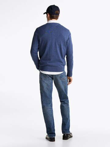 TOMMY HILFIGER Pulóver 'Essential' - kék