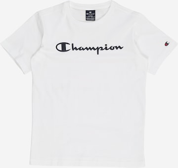 balts Champion Authentic Athletic Apparel T-Krekls: no priekšpuses