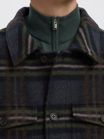 Veste mi-saison 'SLHMitch' SELECTED en bleu