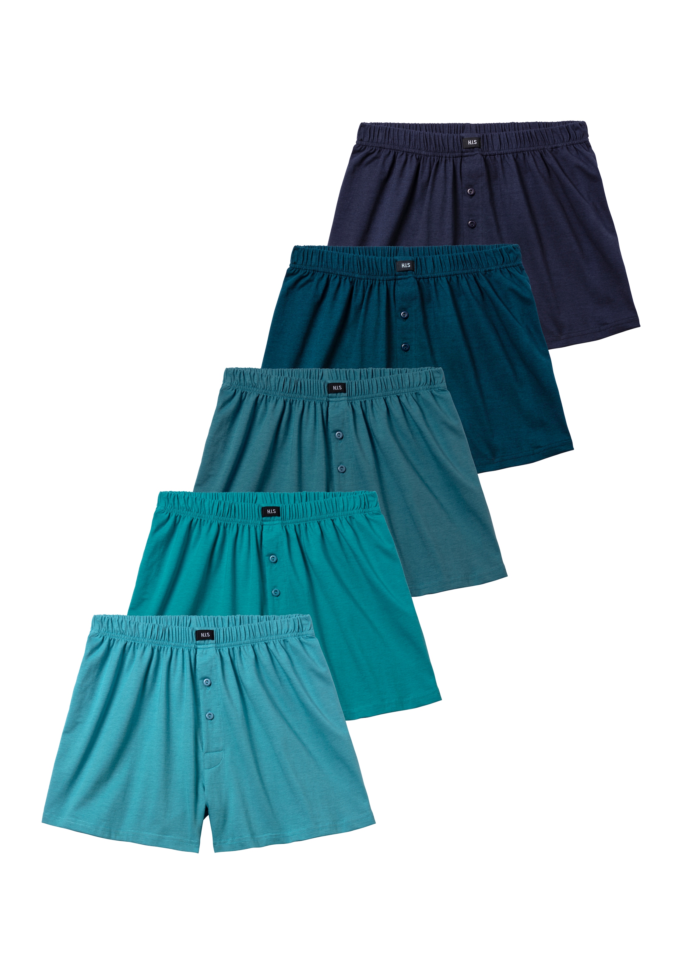 H.I.S Boxer shorts in Blue: front