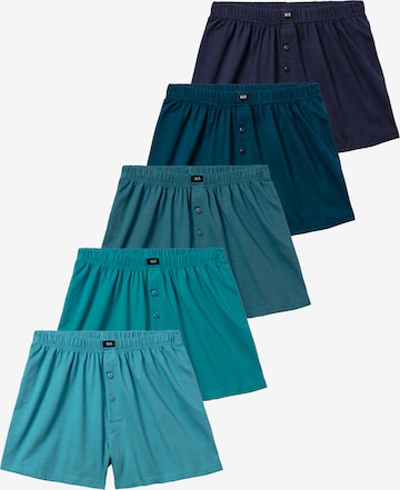 H.I.S - Boxers em azul: frente