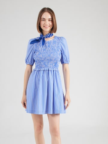Tommy Jeans - Vestido de verão em azul: frente