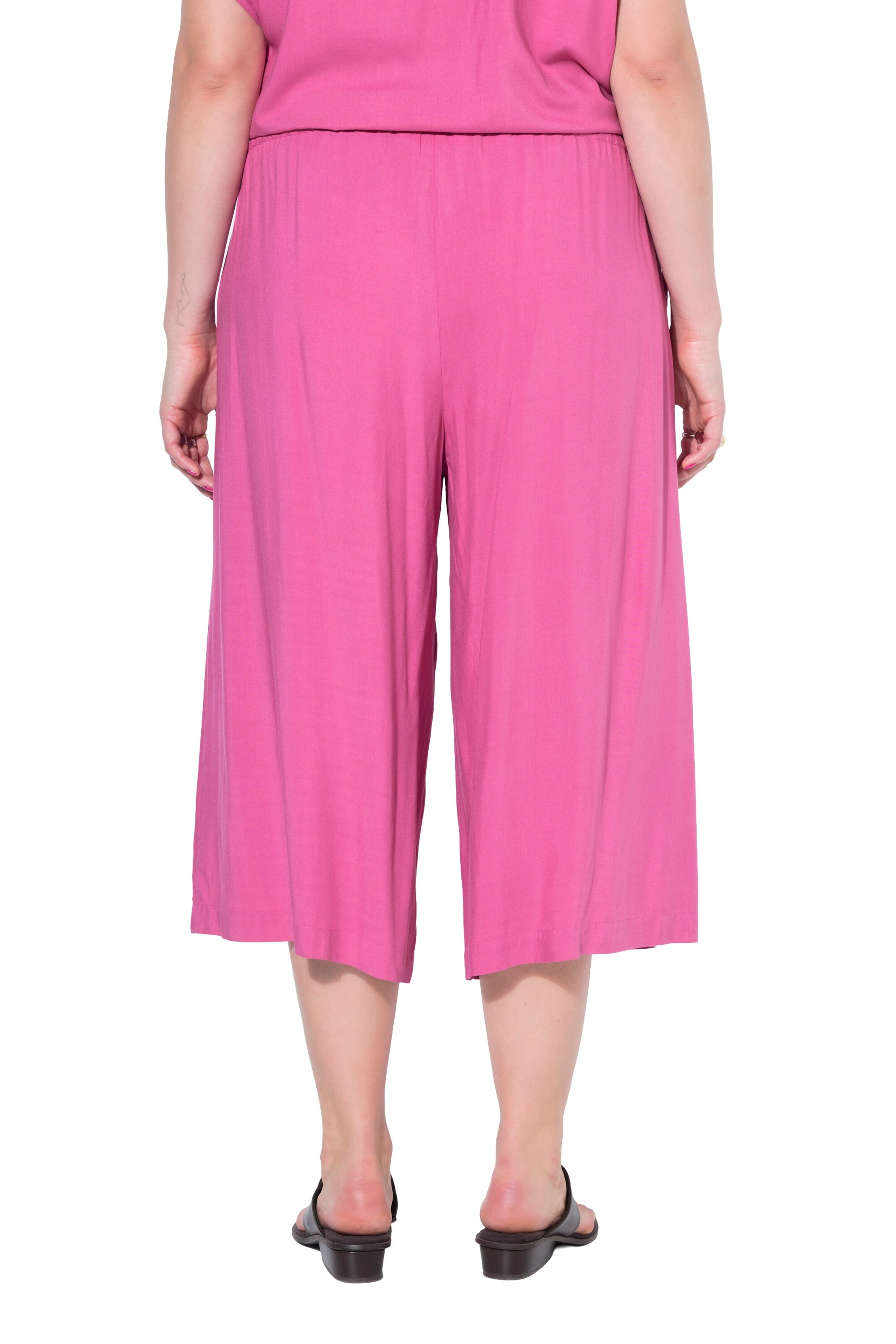 Studio Untold Wide leg Trousers 'Culotte' in Pink