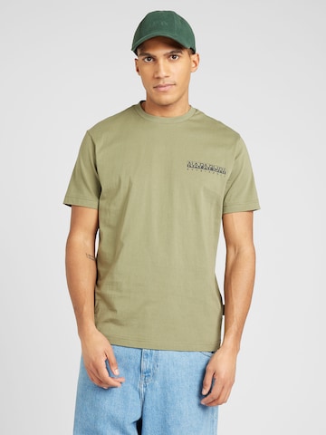 T-Shirt 'S-TAHI' NAPAPIJRI en vert