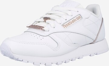 Reebok Nízke tenisky 'Cl Lthr' - biela: predná strana