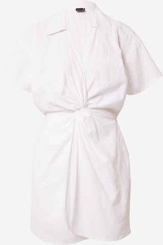 Gina Tricot Summer dress 'Daniella' in White: front