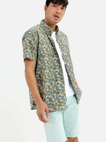 CAMEL ACTIVE Regular Fit Hemd in Grün