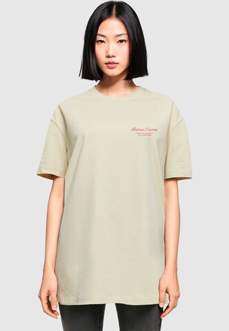 Merchcode Shirt 'Al Dente Per Favore' in Beige: Vorderseite