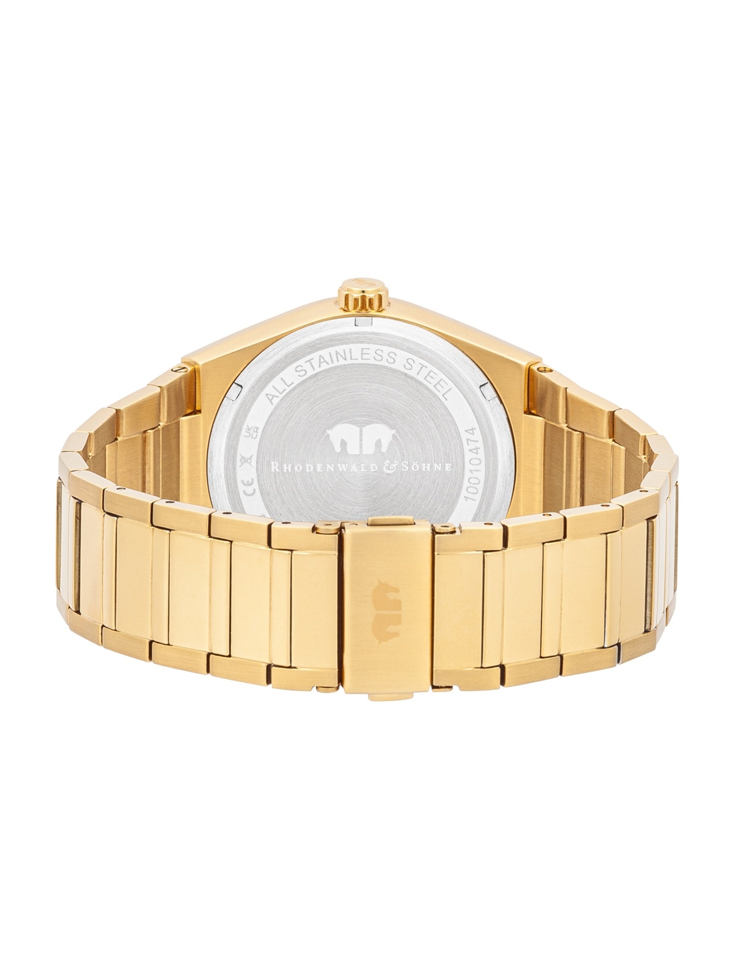 Rhodenwald & Söhne Analoog horloge in Goud