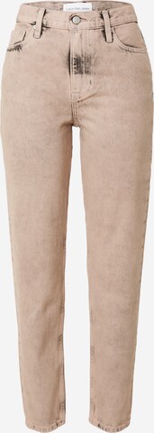 Calvin Klein Jeans Tapered Jeans i svart: framsida