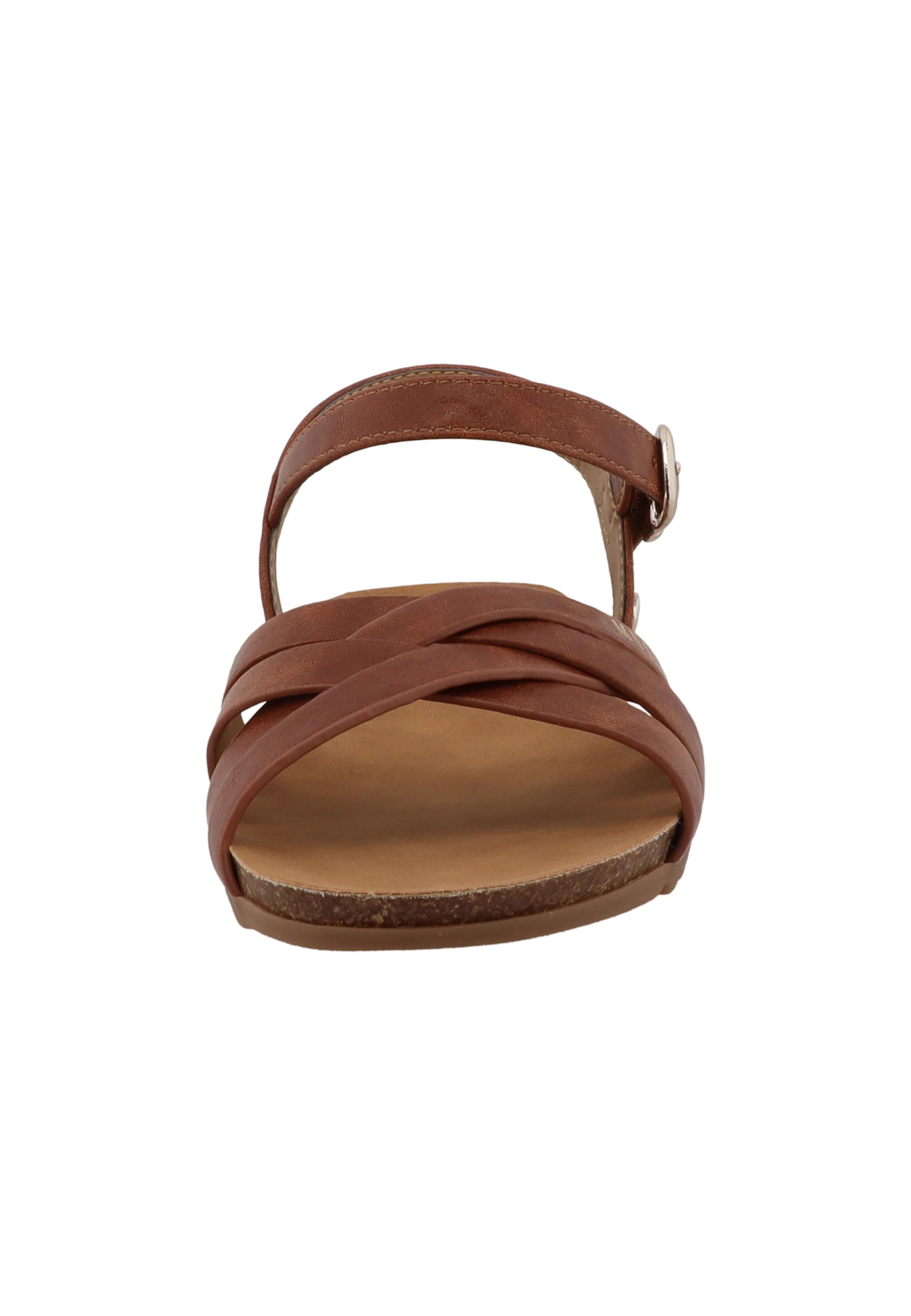 MUSTANG Sandalen met riem in Bruin