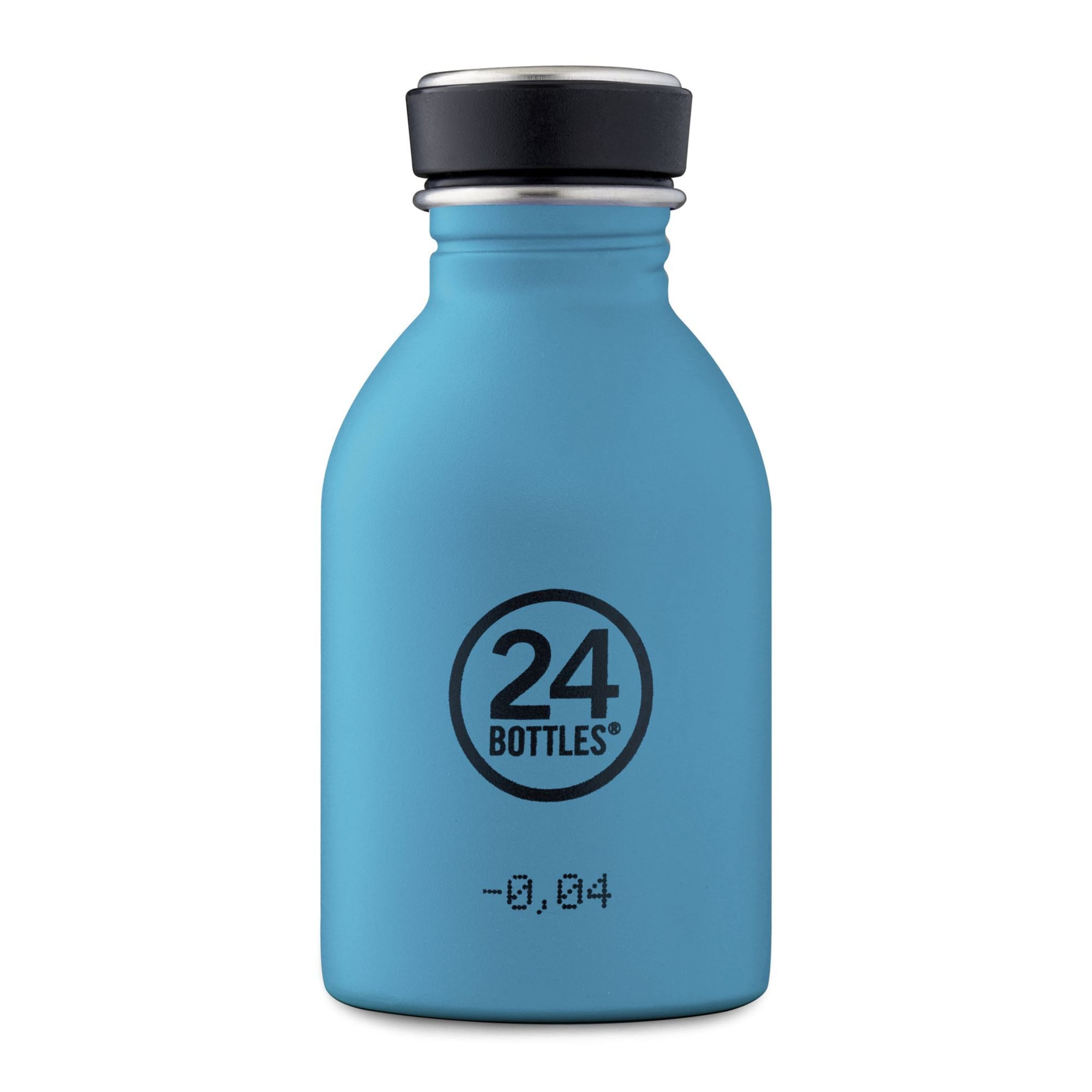 Borraccia 'Urban' di 24Bottles in blu: frontale
