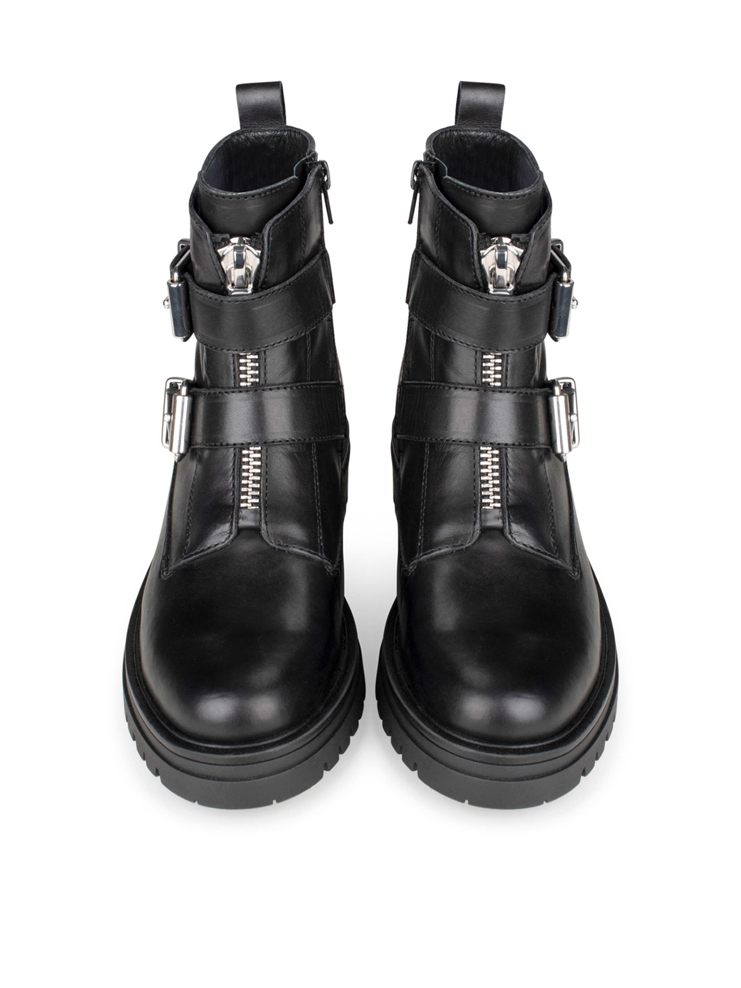Poelman Boots 'Monk' in Black